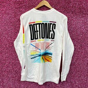 Deftones Private Music NA 25 Tour Long Sleeve T-Shirt Small